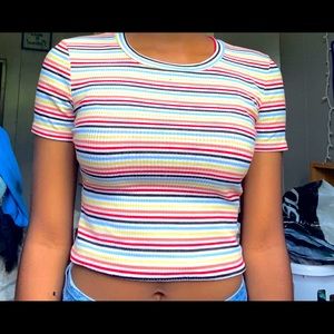 Ribbed fit shirt